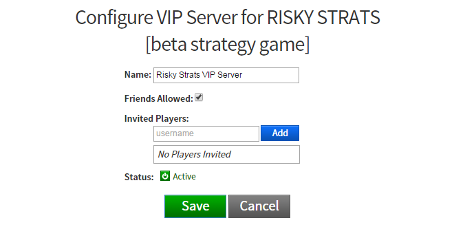 Roblox Vip Names