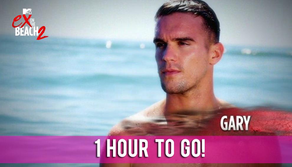 mtvex's tweet photo. 1 HOUR TO GO! Brace yourselves, @GazGShore IS COMING! #ExOnTheBeach RETWEET http://t.co/GfcfRYsbRQ