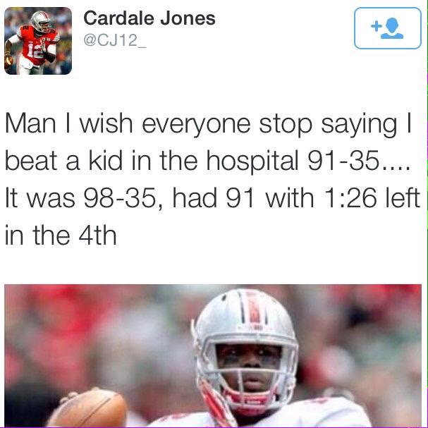 JonnyFootbalI's tweet photo. Cardale lives the savage life 😂😭 http://t.co/naNHGn7AAQ