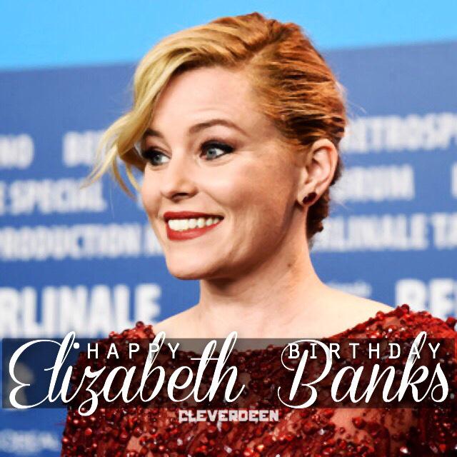 Happy Birthday to our Effie, Elizabeth Banks! I can\t believe she turned 41 today (February 10), she looks amazing! 