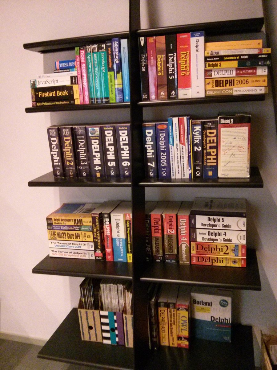 delphitweetday's tweet image. And this is a full shelf of Delphi books for #DelphiWeek