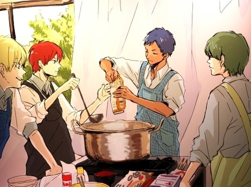 attack_on__levi's tweet photo. @fujoshiotaku18 cooking ^_^ I hope they're cuisine tasty :9 http://t.co/yMDlN2dgM1