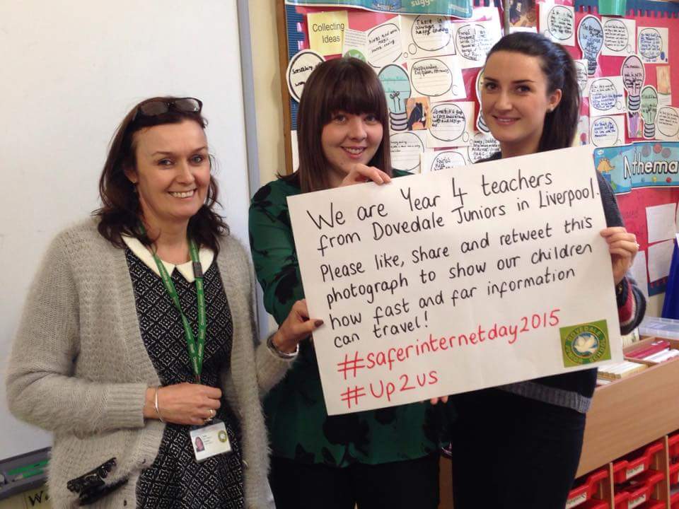 “<a href="/francesparry/">Fran Parry FIEP, FRSA 🇺🇦</a>: Please rt to help youngsters understand the speed and power of the internet ”hi from Guernsey