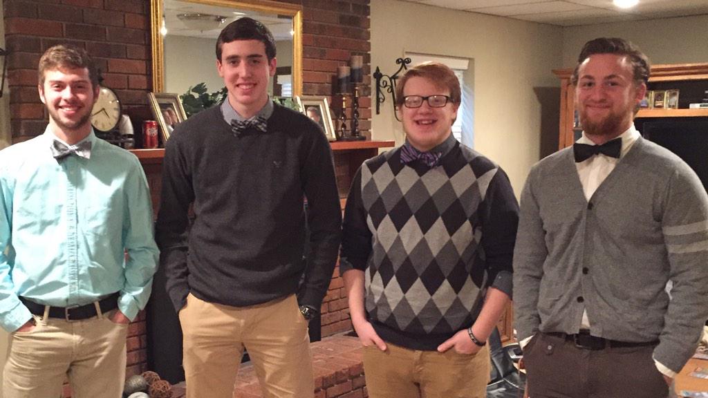 cbarton001's tweet photo. @SDCherokee Be on the lookout for these handsome South Doyle supporters tonight. #iSupportBrandon #2015 http://t.co/7zezbtQlkn