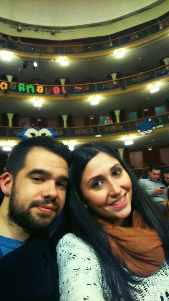 chrysty2puck's tweet photo. Carnavaal..Carnavaal..carnavaal te quieeerooo..¡Y a ti si que te quiero! @frangarcasnchez Gracias por este regalito!! http://t.co/VtHv8fN5bE