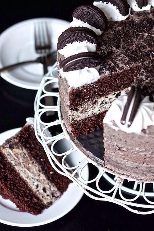 Layered Oreo Cheesecake