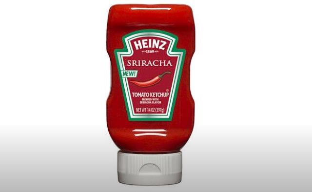 darrenrovell's tweet photo. Heinz announces it is making Sriracha Ketchup http://t.co/soO1IK3X99