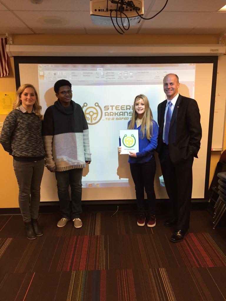 It was such a pleasure to meet with <a href="/ArkansasSenate/">Arkansas Senate</a> Senator Jake Files about SB49 and Steering Arkansas!