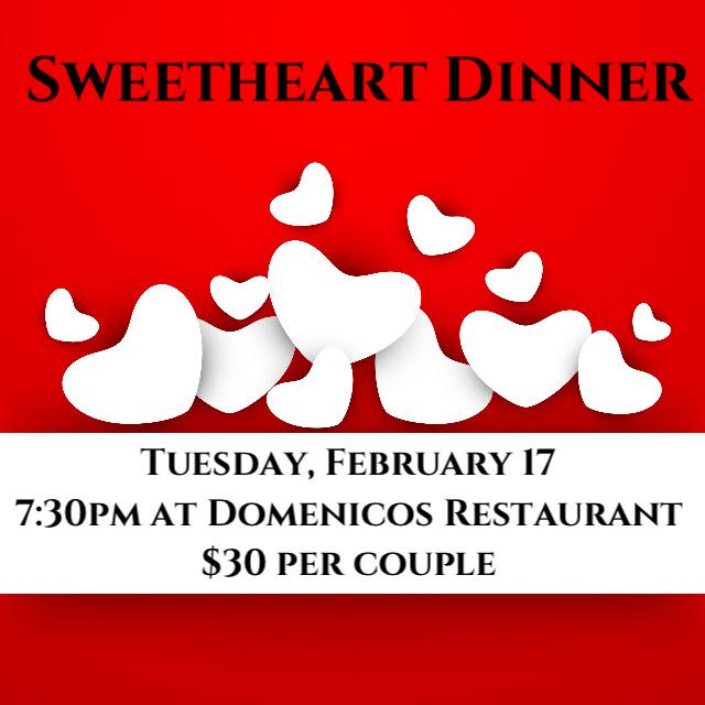 CalvaryBeloit's tweet photo. We are looking forward to our annual Sweetheart Banquet next week. Sign up in the foyer or by calling 362-5715. http://t.co/UFh8woaBU8