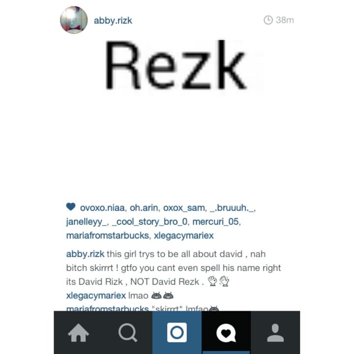 im js , hate fake fans . 😒@david_rizk7