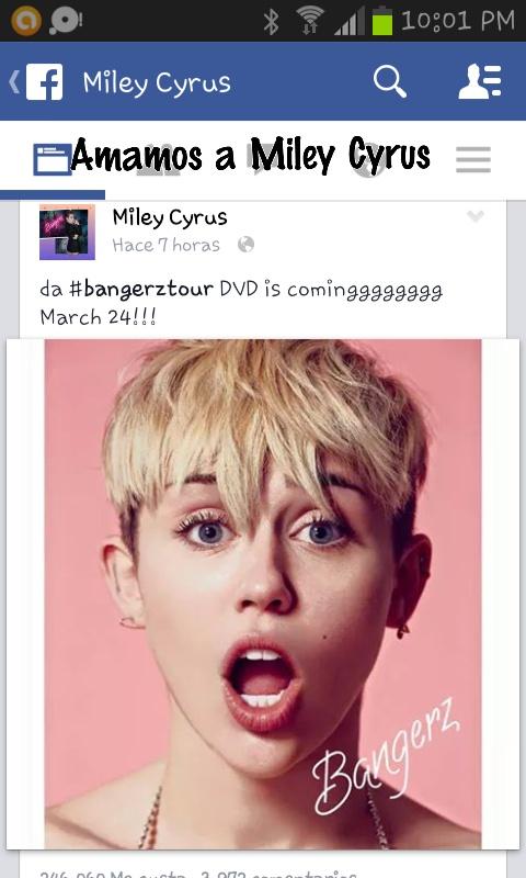 TrueSmilersMRC's tweet image. El DVD del Bangerz Tour saldra a la venta el 24 de Marzo!!
