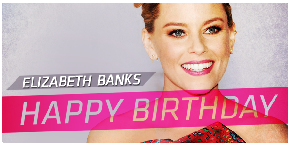 TheHungerGames's tweet photo. Celebrate District 13’s best dressed rebel! Happy Birthday @ElizabethBanks! http://t.co/uHpYgnV7aN
