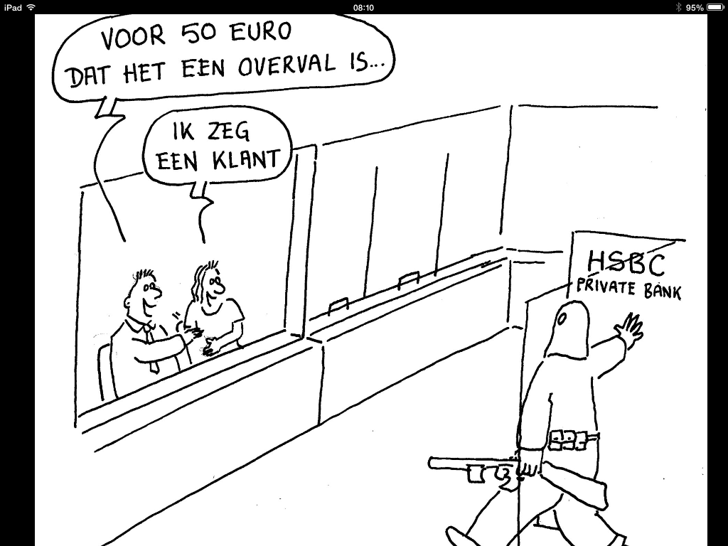 fdelaplace's tweet photo. Bankieren in Zwitserland, volgens Zak. @tijd http://t.co/aHoIXQEM6q