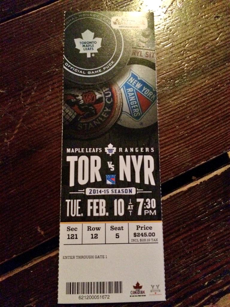 AngelaMarieRMT's tweet photo. Close game, 12 rows up and seeing my #mancrush @JLupul #freetickets #thanks @LeafsLunch1050 #cantcomplain #TML #Leafs http://t.co/lTt4USjtYb