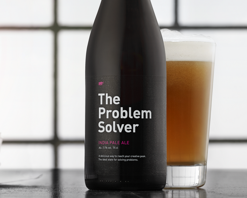 Scientific studies suggest that at an alcohol level of 0.075% the average person produces the most creative thinking.
