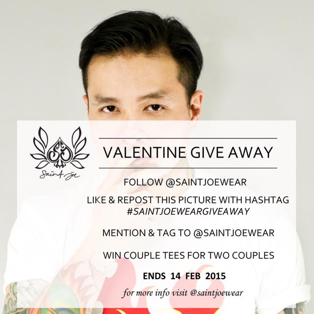 3 days to go to ROCKIN' VALENTINE! 💕💕WIN couple tees for 2 couples. 
For more info visit <a href="/saintjoewear/">SaintJoeWear</a> INSTAGRAM.