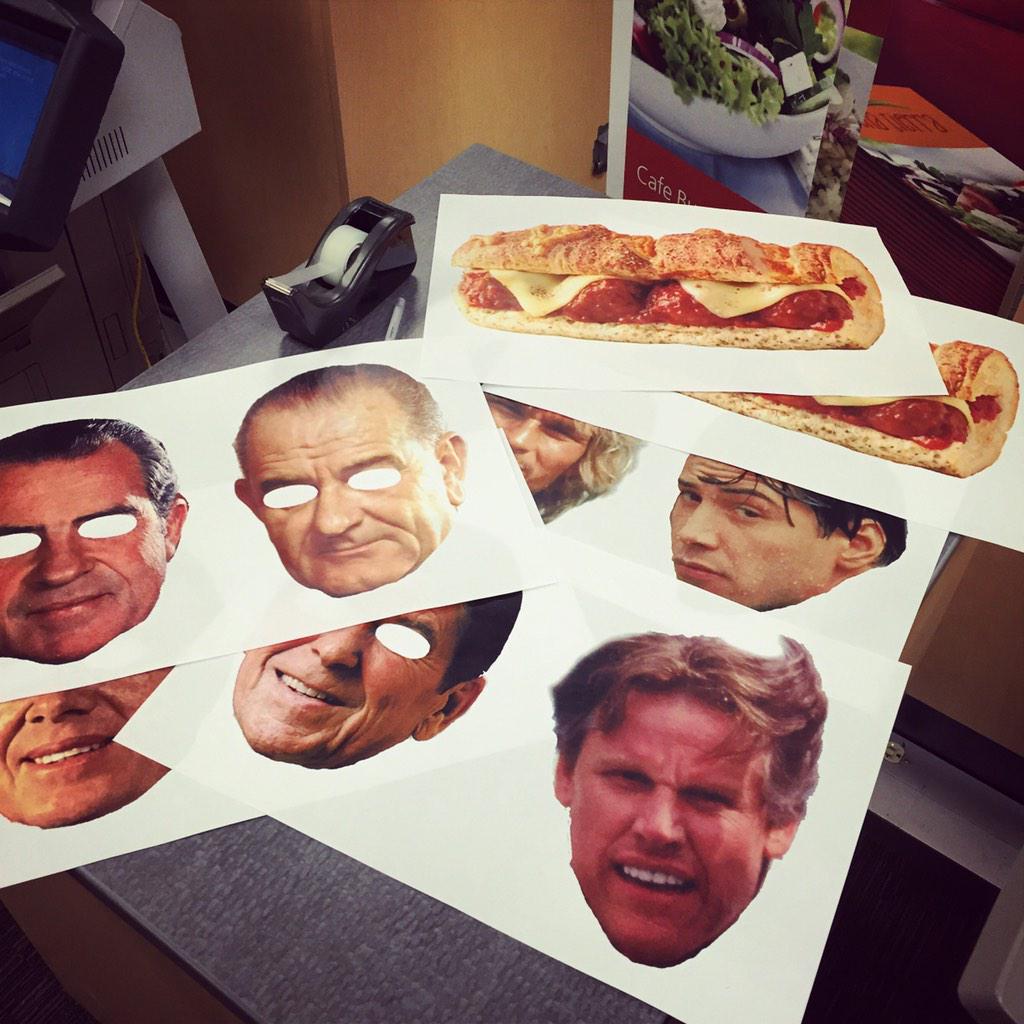 MUFFSociety's tweet image. Best photobooth yet. So much meatball sammich. #UtahGetMeTwo #PointBreak