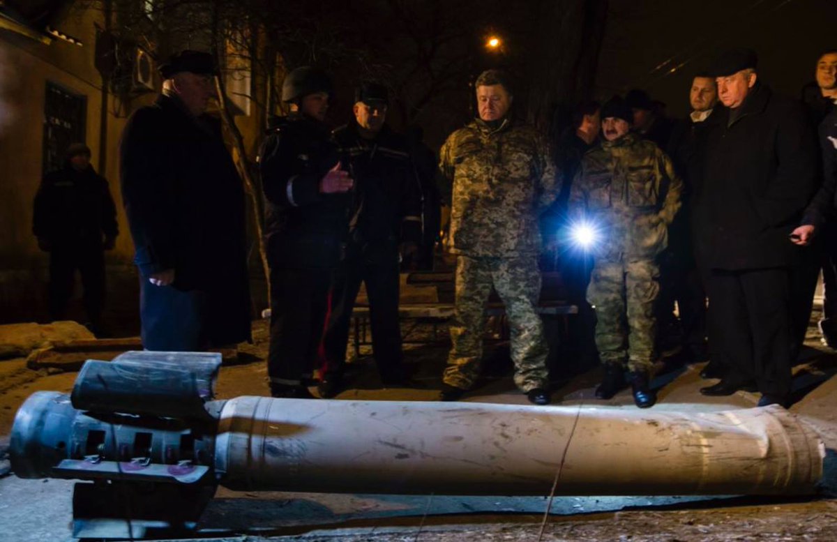 Порошенко перед Минском посетил обстрелянный ВС РФ Краматорск (фото) 
