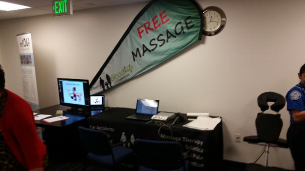 GoodlifeChiros's tweet photo. Happy to be helping educate #TSA employees #LAX. These hard workers keep us safe while traveling. Now we give back. http://t.co/W669eotfut