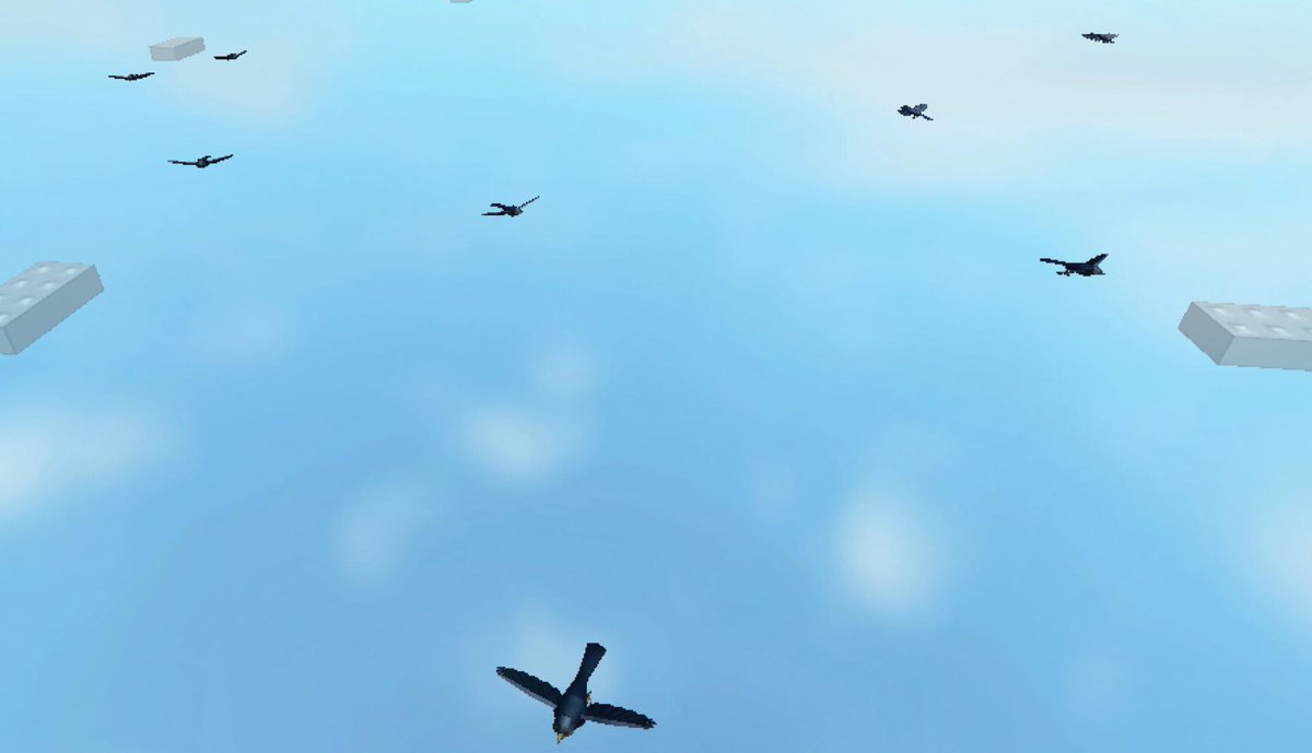 Asimo3089 On Twitter Just Script Up Some Randomly Flying Birds For The Showcase Treating Them Like The Missiles Found On Roblox Jets Http T Co Zzhdabhy2e
