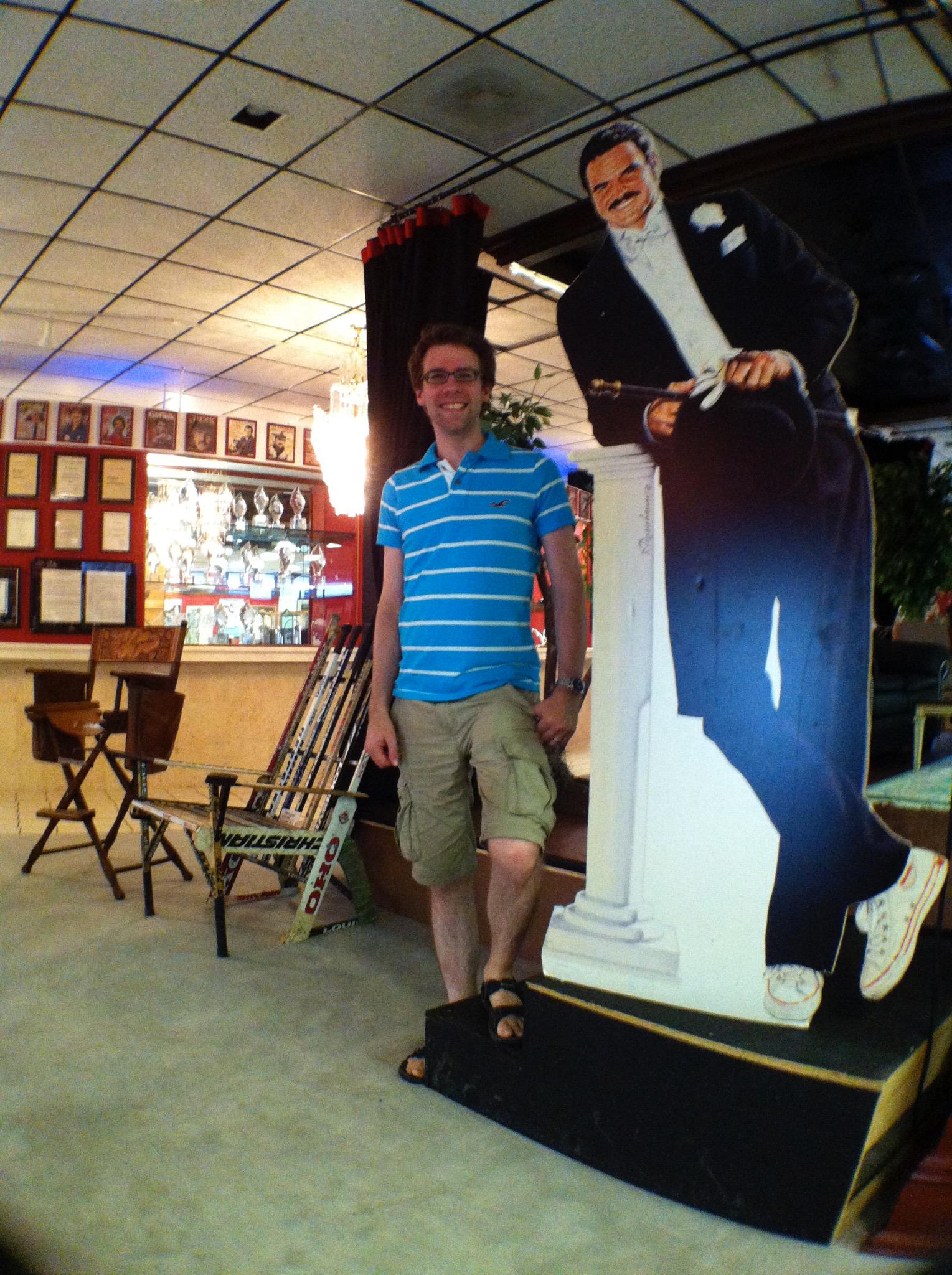Happy 79th birthday to Here\s me at the former Burt Reynolds Institute & Museum in Jupiter in 2012. 