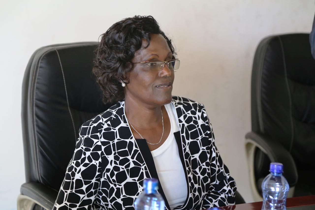 Current TSC chairperson Dr. Lydia Nzomo. She chairs the TSC Commission.