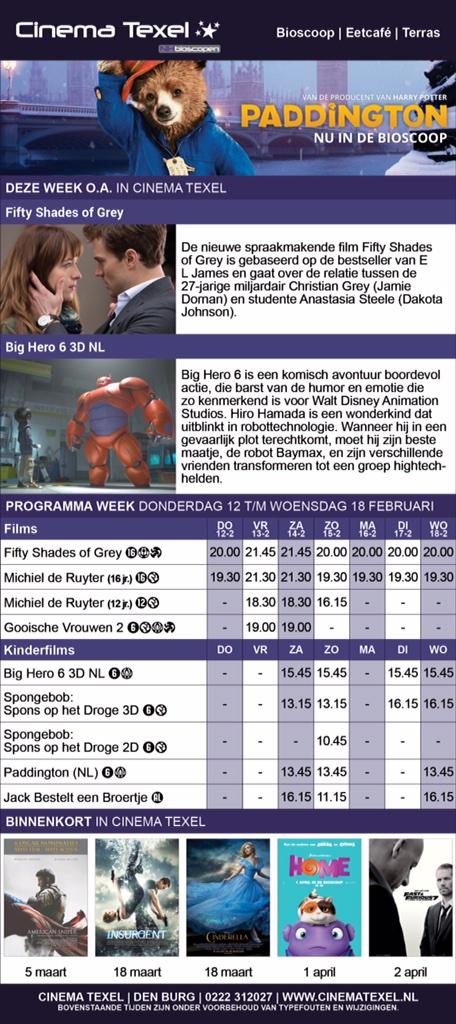 TimeOutTexel's tweet photo. Deze week in de bios! http://t.co/69O5v5wdOT