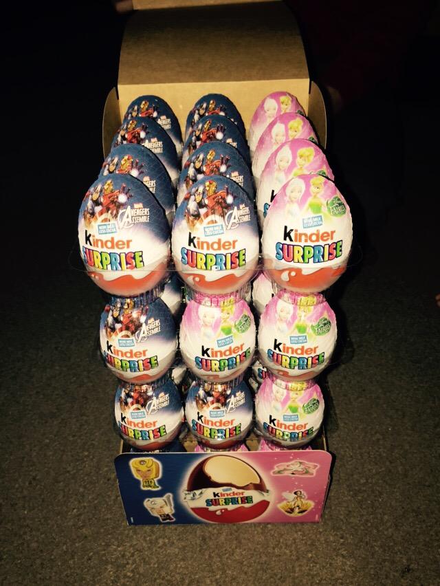 48 kinder eggs #mydaughterisobsessed