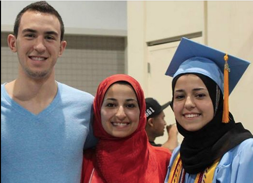 BuzzFeed's tweet photo. Here are the three victims of the #ChapelHillShooting 
http://t.co/duJ3bMFoCM http://t.co/1rhLiYAdLS