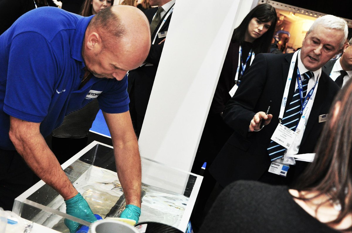 StorkTS's tweet photo. Thanks to all those who joined us at our live #AquaWrap demo at #SubseaExpo today. #CompositeRepairs @subseauknews http://t.co/2fLbj0wHay
