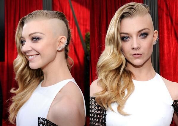 Happy birthday to Natalie Dormer, queen of rocking the shaved side \do :D   