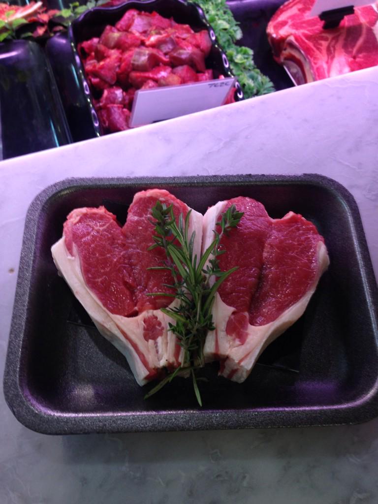 We've been making some lovely valentines treats, pop in for 15%off fillet steak&amp;lamb chops. Happy valentines!!