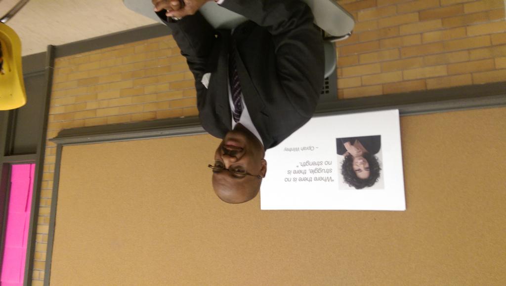 Warren Edwards, CEO, McPherson Business Council, inspirational discussion on giving 100%.