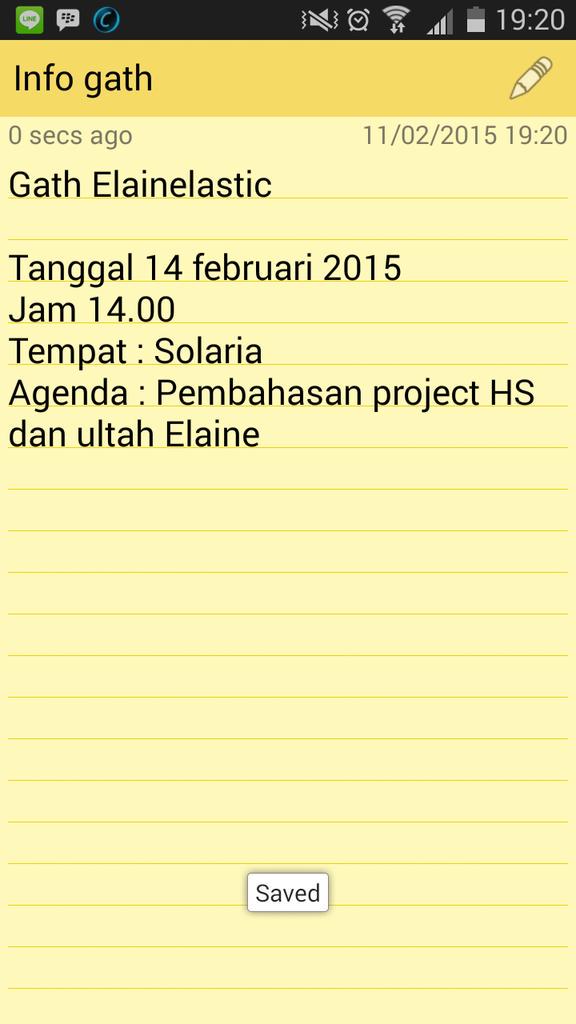 Elainelastic's tweet photo. Info gath, ditunggu ya kehadirannya #GenTiga http://t.co/gTyC6U8X5O