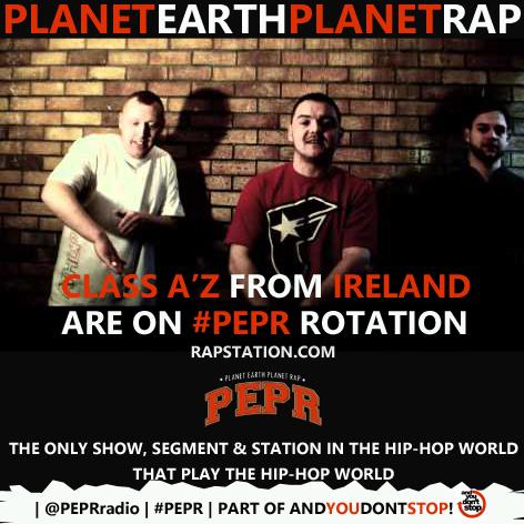 PEPRradio's tweet photo. We have #ClassAz @Terawrizt @RedzerDfi on our #PEPR rotation 

@rapstationradio @RAPstationRsTv @MrChuckD http://t.co/7NBEEYDyaj