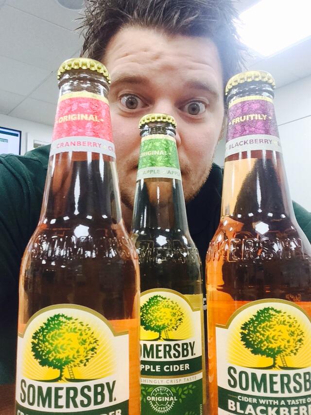 New flavours of Somersby now in store! Rumour has it they're selling fast. #somersbycider #employeecomp