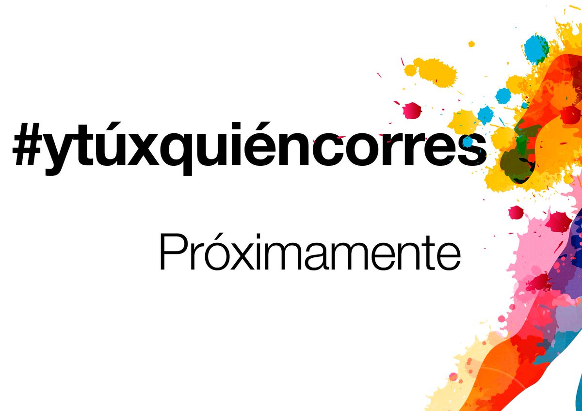 ytuxquiencorres's tweet photo. A T E N T O S! #ytúxquiéncorres está calentando motores. ¿Tenéis las deportivas preparadas? http://t.co/F7nKLzs8Lk