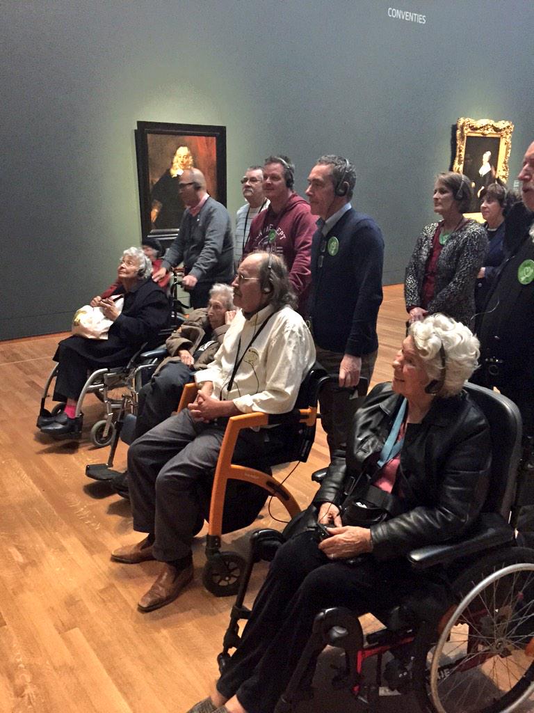Wat een dankbare dag met 200 ouderen exclusief bij "Late Rembrandt" <a href="/KPNMCF/">MooisteContactFonds</a> <a href="/rijksmuseum/">Rijksmuseum</a> <a href="/teamkpn/">TeamKPN</a>