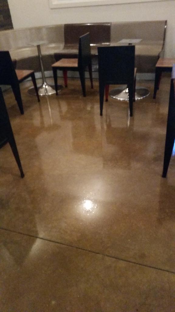 ConceptsInConcr's tweet image. Another beautiful floor...#acid stain #concrete #Philadelphia #epoxypirates