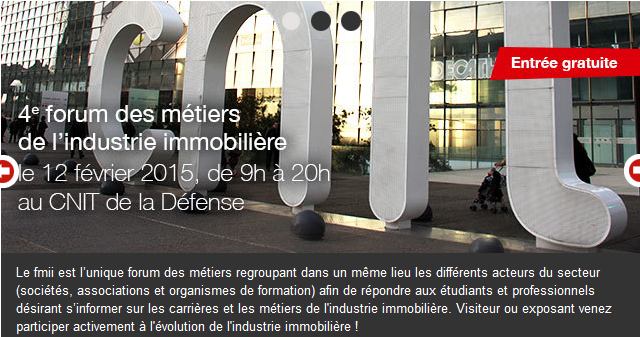 Enfi_Formation's tweet image. #FMII : La 4ème édition des métiers de l'industrie immobilière c'est demain ! Entrée gratuite&amp;gt; fmii.fr