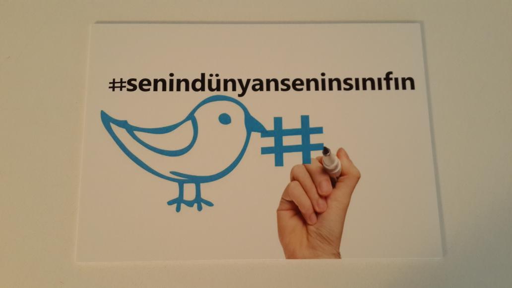 Sezon hashtagimiz #senindünyanseninsınıfın