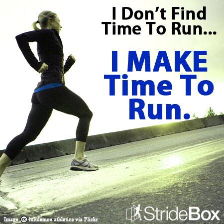 runNwine's tweet photo. Before work, after work, or even during your lunch break at work if you have to. #timetorun #runanytime #maketime http://t.co/LyIqCdjUvn