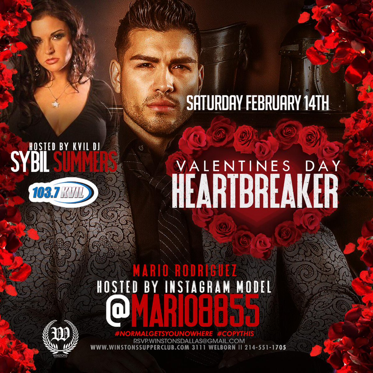 sybil1037's tweet photo. Happy Hump Day! Join me Sat.-10pm @WinstonsDallas for some Valentine's fun! You might wanna wear your drinking pants. http://t.co/pICfhLQOTx
