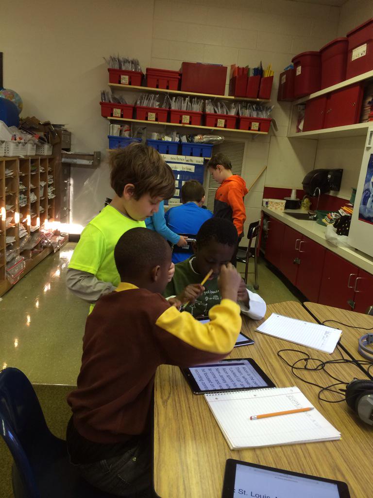 a_novins's tweet photo. Researching Famous African Americans,  class presentations are tomorrow. I'm so proud of their awesome collaboration! http://t.co/MdRiHMEAeH