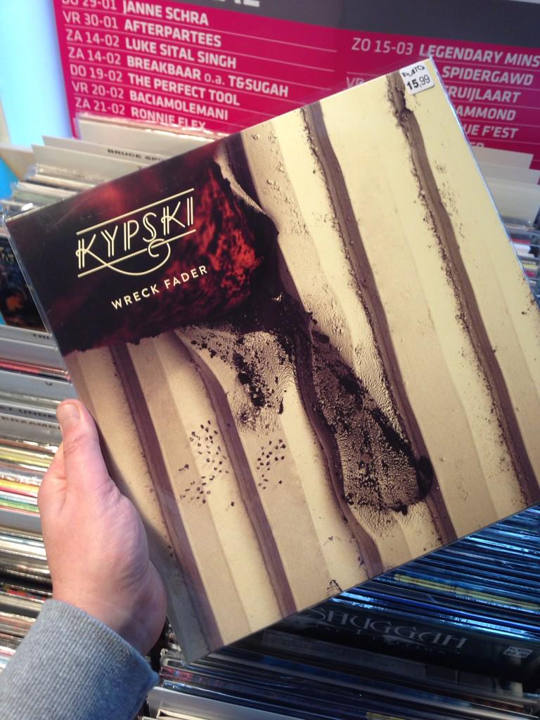 PlatoZwolle's tweet photo. Het album van @Kypski_ is bij ons te koop. #WreckFader http://t.co/lfgw2wkv1K
