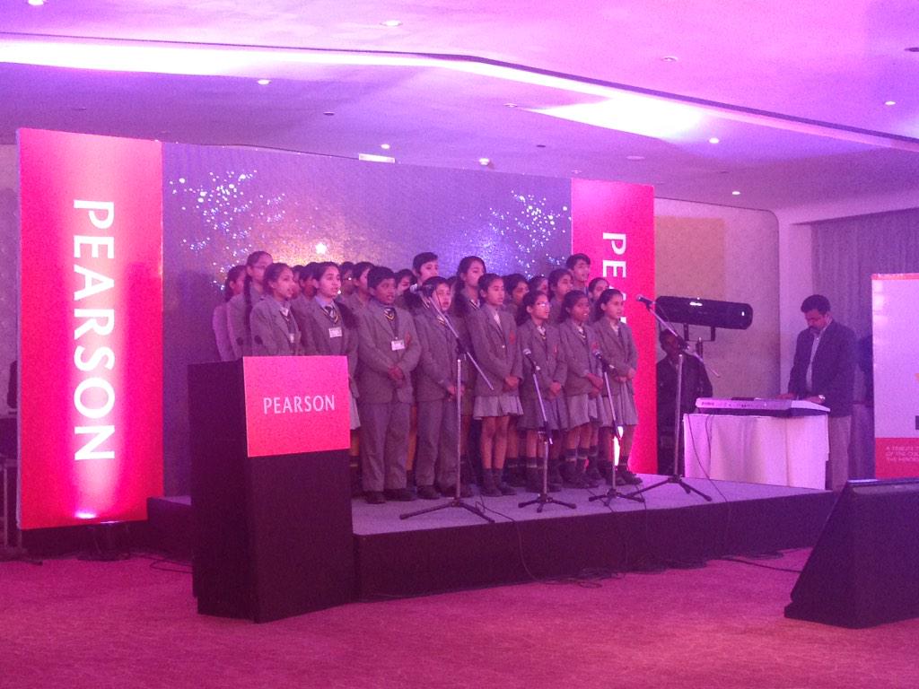 saginav's tweet photo. What a performance, a big applause for children from @deepalayadelhi #PearsonTeachingAwards http://t.co/VPBce35wJH