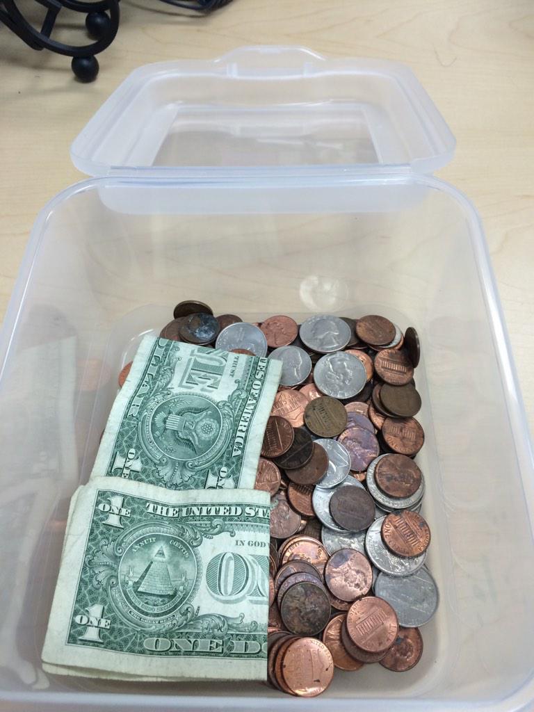 EEPLSU's tweet photo. The power of a child's generosity is in full effect in LSU! So much money raised for cystic fibrosis! @EEPAsstPrin http://t.co/GLhrimkN5h
