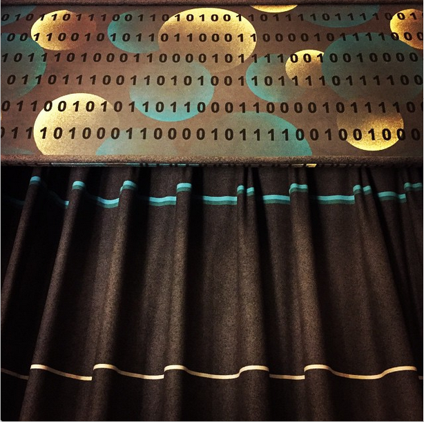 Kimpton's tweet image. Thanks for the binary decor love! RT @carcher8 #youknowyoureinsiliconvalleywhen #binaryfinary #CypressHotel