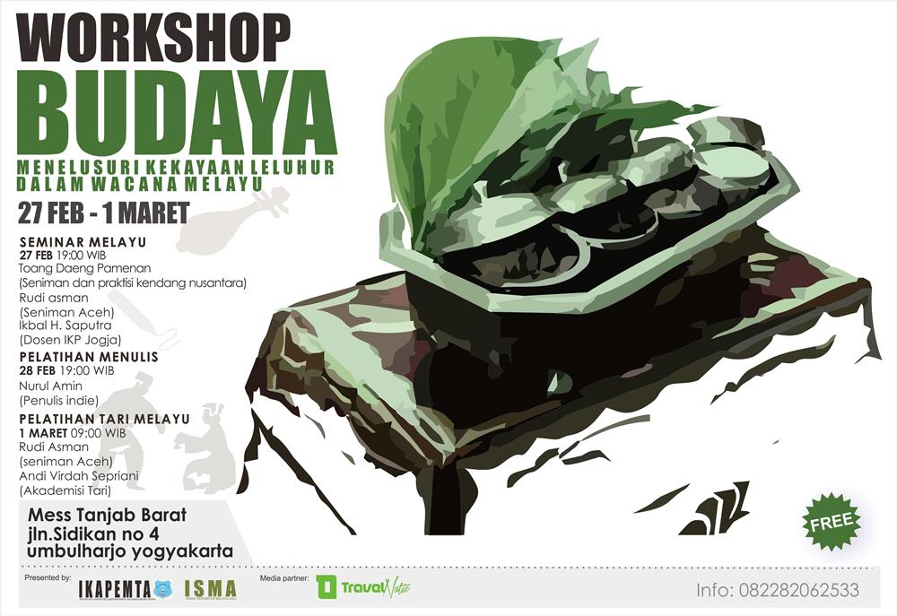 Ada lagu Mak Inang dan Dagang Manumpang dri Jambi, Kota Baru dri Borneo dan 1 lagu dri Celebes di H1 #WorkshopBudaya