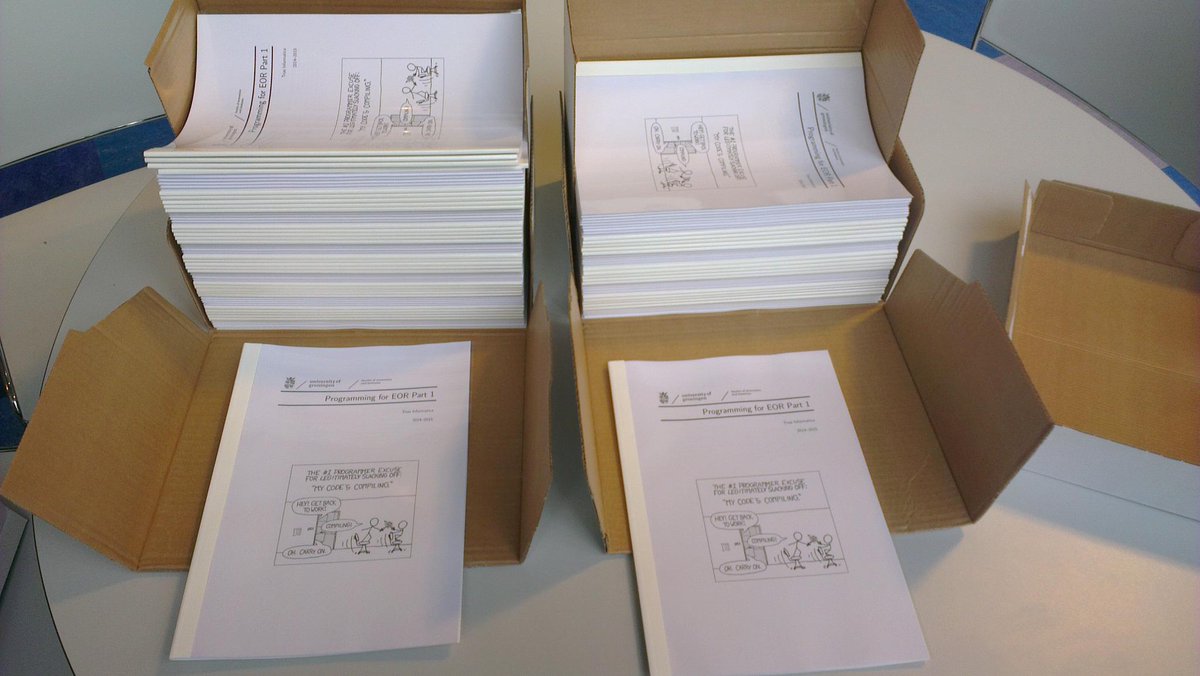 TriasInf's tweet image. Sinds heden zijn wij ook een uitgever (van syllabi). Het begin van ons eerste boek is een feit!